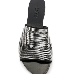 RAYE PACKER SANDAL BLACK 8.5 FROM REVOLVE